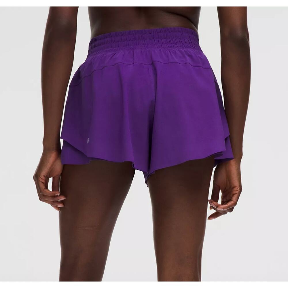 NWT Lululemon Shake It Out High-Rise Run Short 2.5" Charged Indigo Gym Size XS